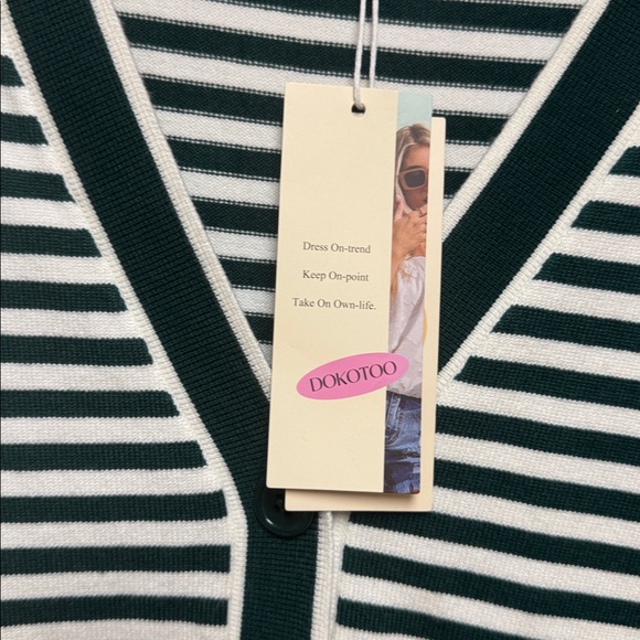 Striped Long Sleeve Sweater - Picture 7 of 8